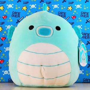 Squishmallow Sheldon the Seahorse 12" UltraSoft HTF Toronto, CA Import Plush NWT